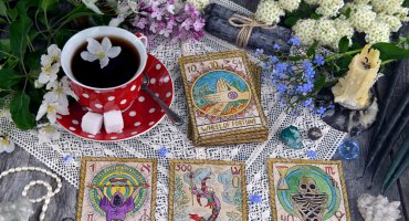 Elementos nas Cartas de Tarot