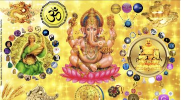 Mesa Radionica Da Prosperidade Ganesha